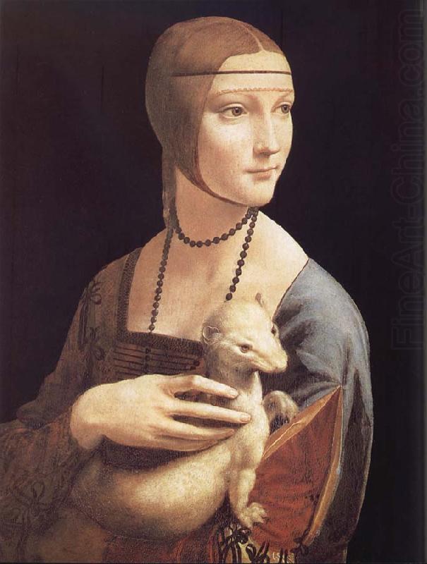 Leonardo  Da Vinci Lady with Emine china oil painting image
